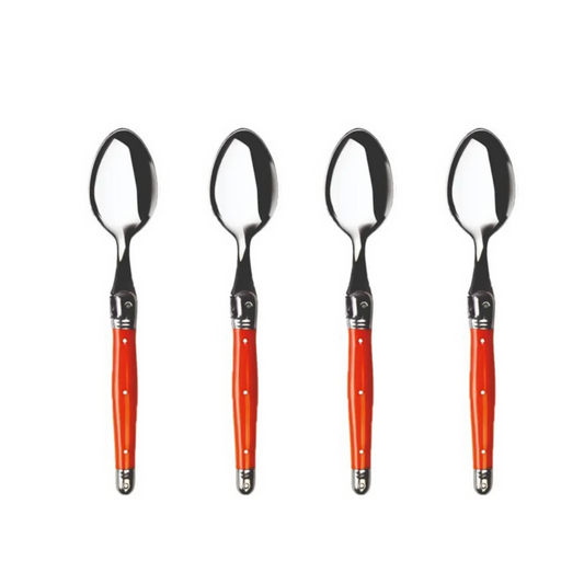 Laguiole by Andre Verdier Orange Teaspoons (Set of 4)