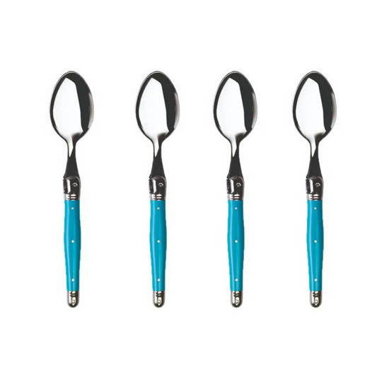 Laguiole by Andre Verdier Turquoise Teaspoons (Set of 4)