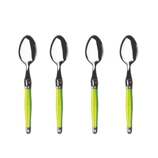 Laguiole by Andre Verdier Lime Teaspoons (Set of 4)